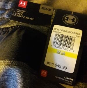 Mens new under armour pants with tags sweatpants